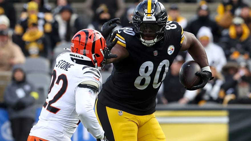 Steelers' Darnell Washington Could Face Competition From Another Gigantic Tight End