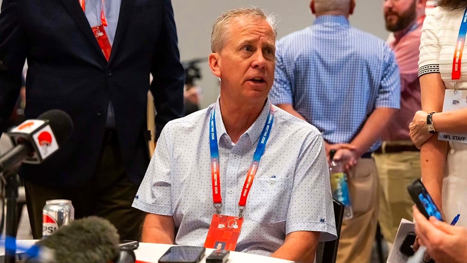 Todd Monken may have slipped up and let the cat out of the bag regarding who the Browns’ starting quarterback job is trending toward