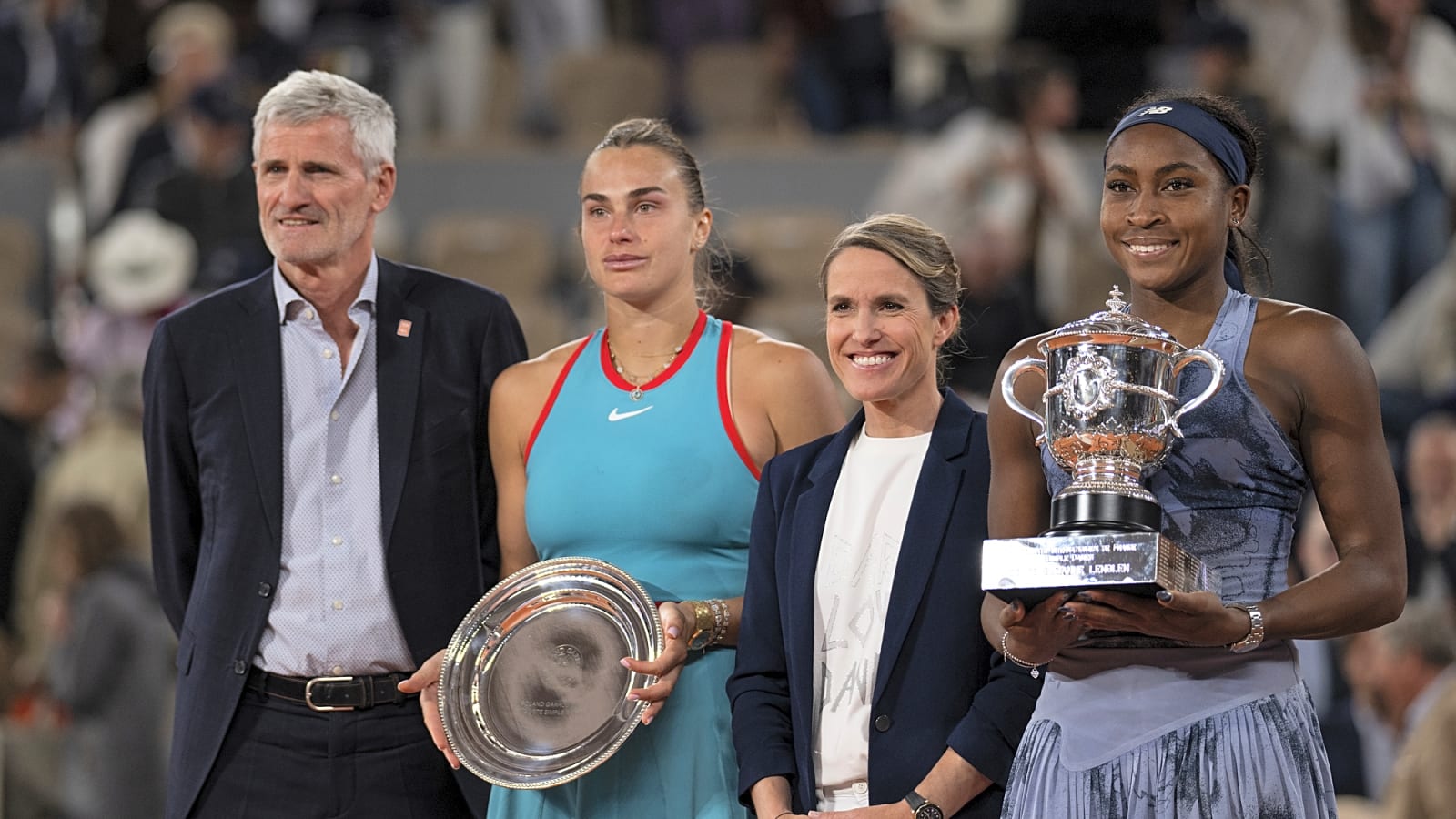 Sabalenka reveals what she told Gauff about French Open speech