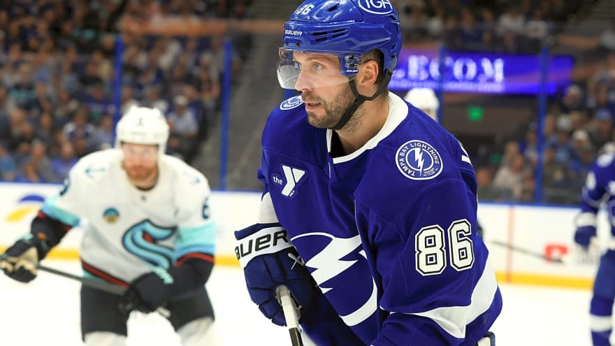 Lightning’s Nikita Kucherov ties franchise all-time points record