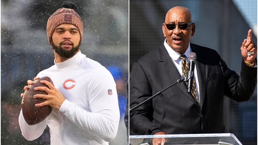 Caleb Williams claps back at Skip Bayless amid ‘Iceman’ trademark dispute with George Gervin