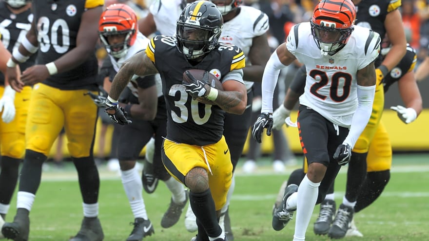 Steelers May Need To Seriously Tone It Down With Jaylen Warren's Snap Count