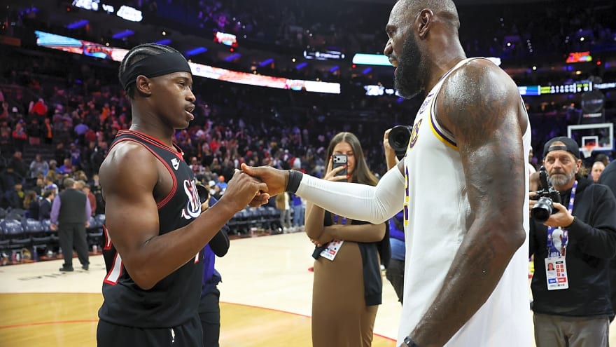 VJ Edgecombe Says LeBron James Was 'The Only Reason' He Started Playing Basketball