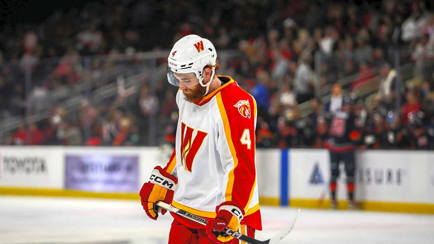 How can Jeremie Poirier stand out in a crowded Flames defensive prospect pool?
