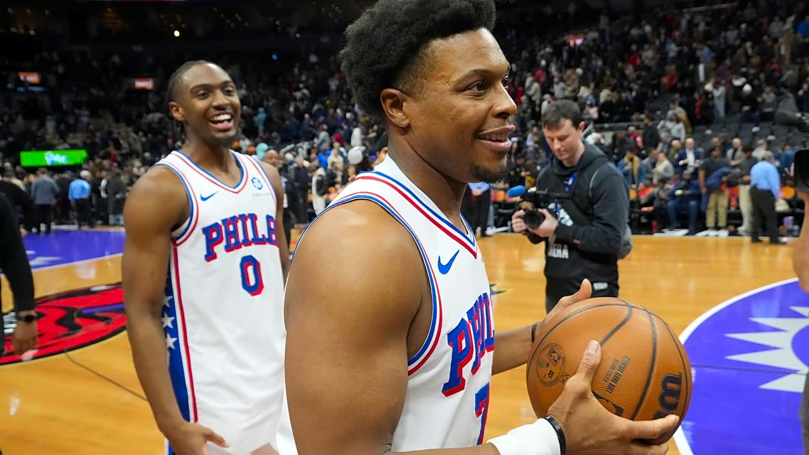 'I’m About To Start Crying': What Tyrese Maxey Told Kyle Lowry After His Special Moment In Toronto