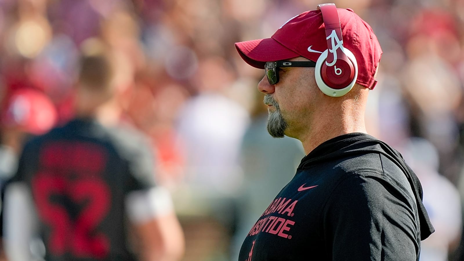 Alabama football’s offensive line shows look at spring practice