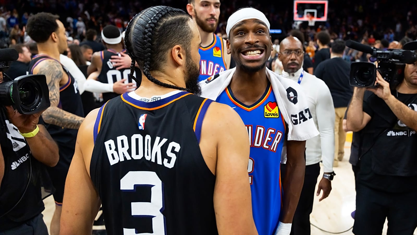 Shai Gilgeous-Alexander trolls Dillon Brooks with must-see photo edit