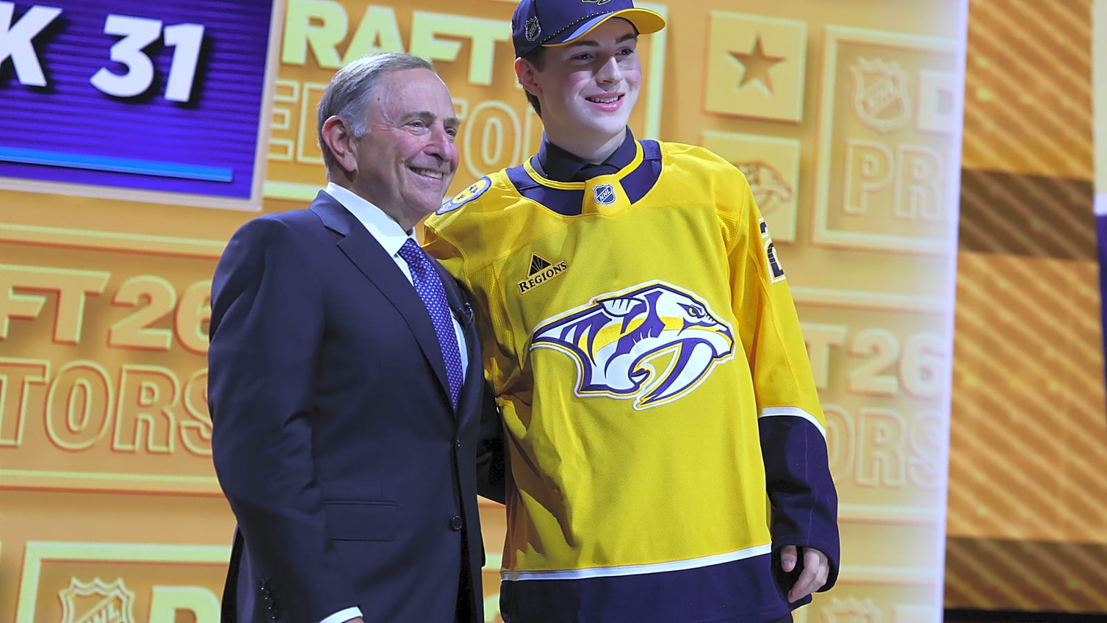 Predators Acquire #31 From Hurricanes, Select Tommy Bleyl