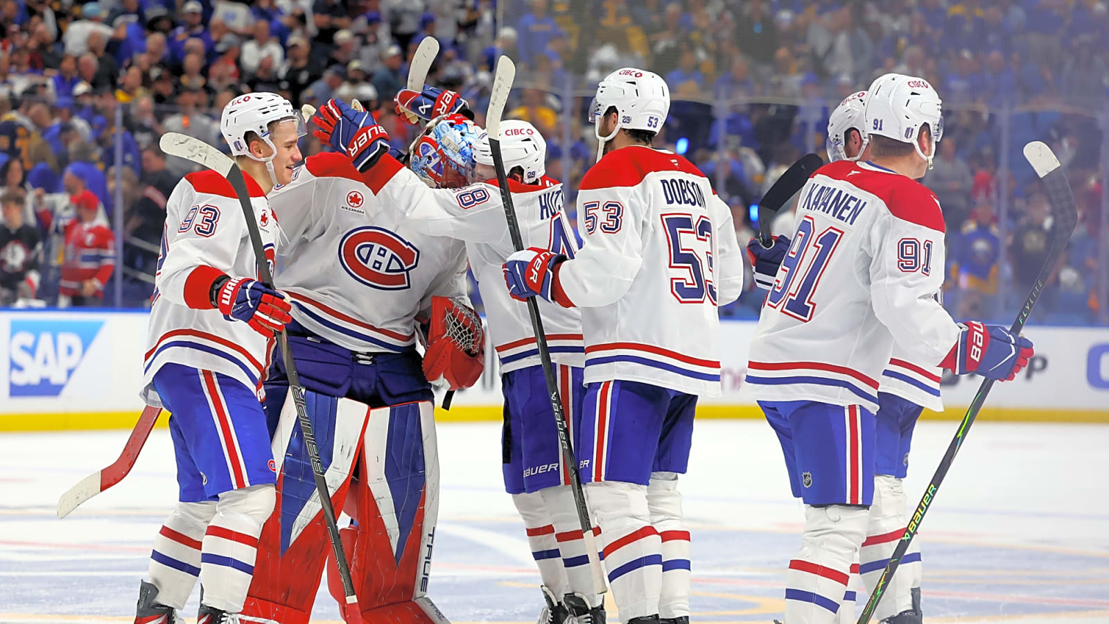 The Canadiens are halfway to the Stanley Cup