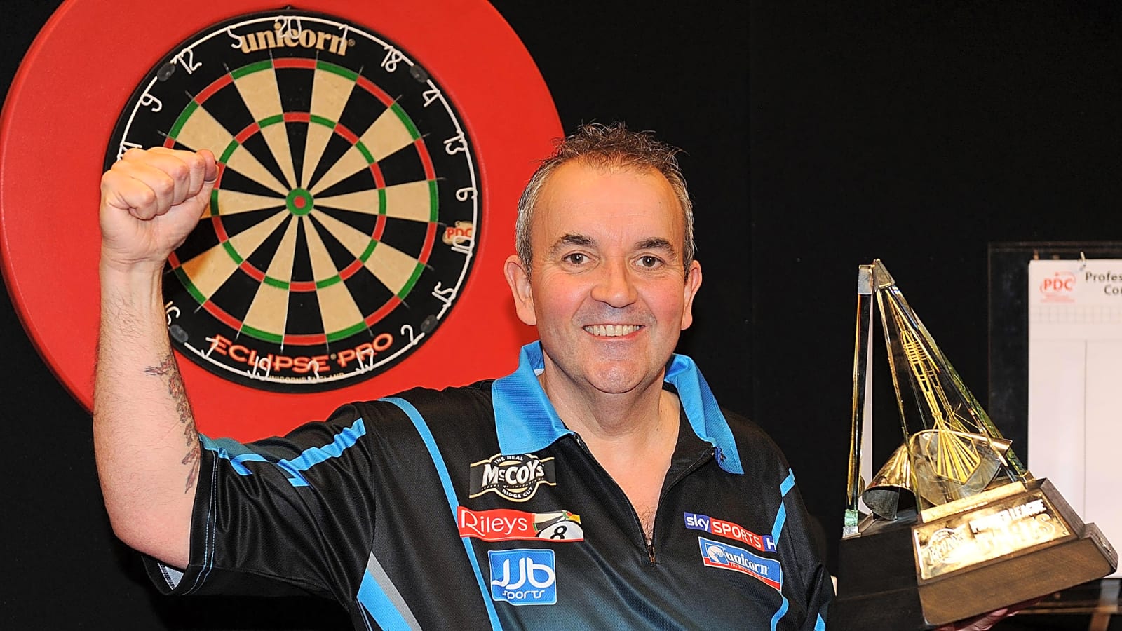 16-time World Champion Phil Taylor officially retires from playing darts including exhibitions