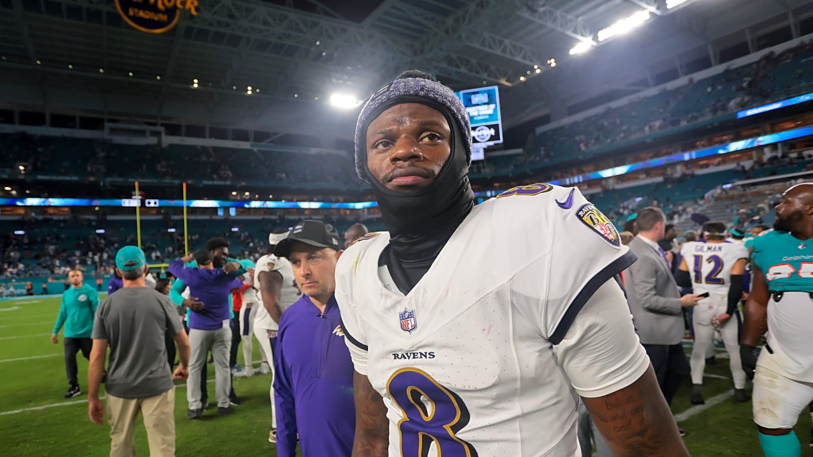 Lamar Jackson pulls classy move after beating Dolphins on ‘TNF’