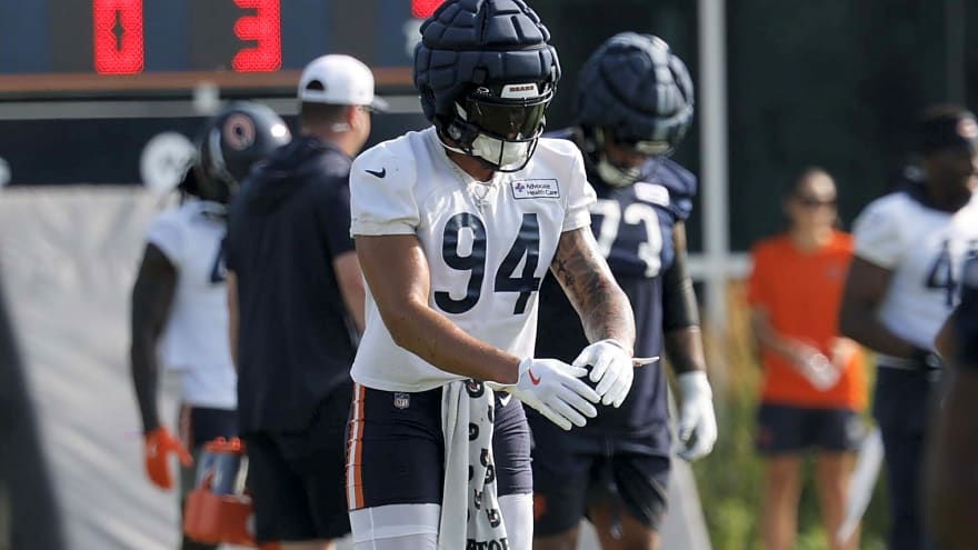 Austin Booker’s continued development has Bears coaches ‘excited’ while the staff looks to improve the struggling pass rush starting in OTAs