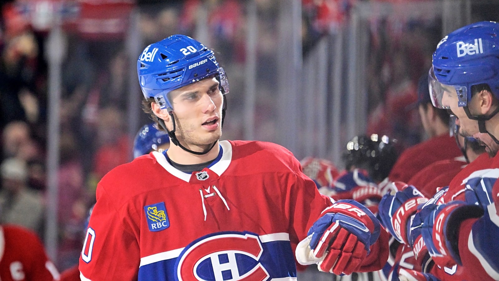 Juraj Slafkovsky was involved in an accident before the first home game