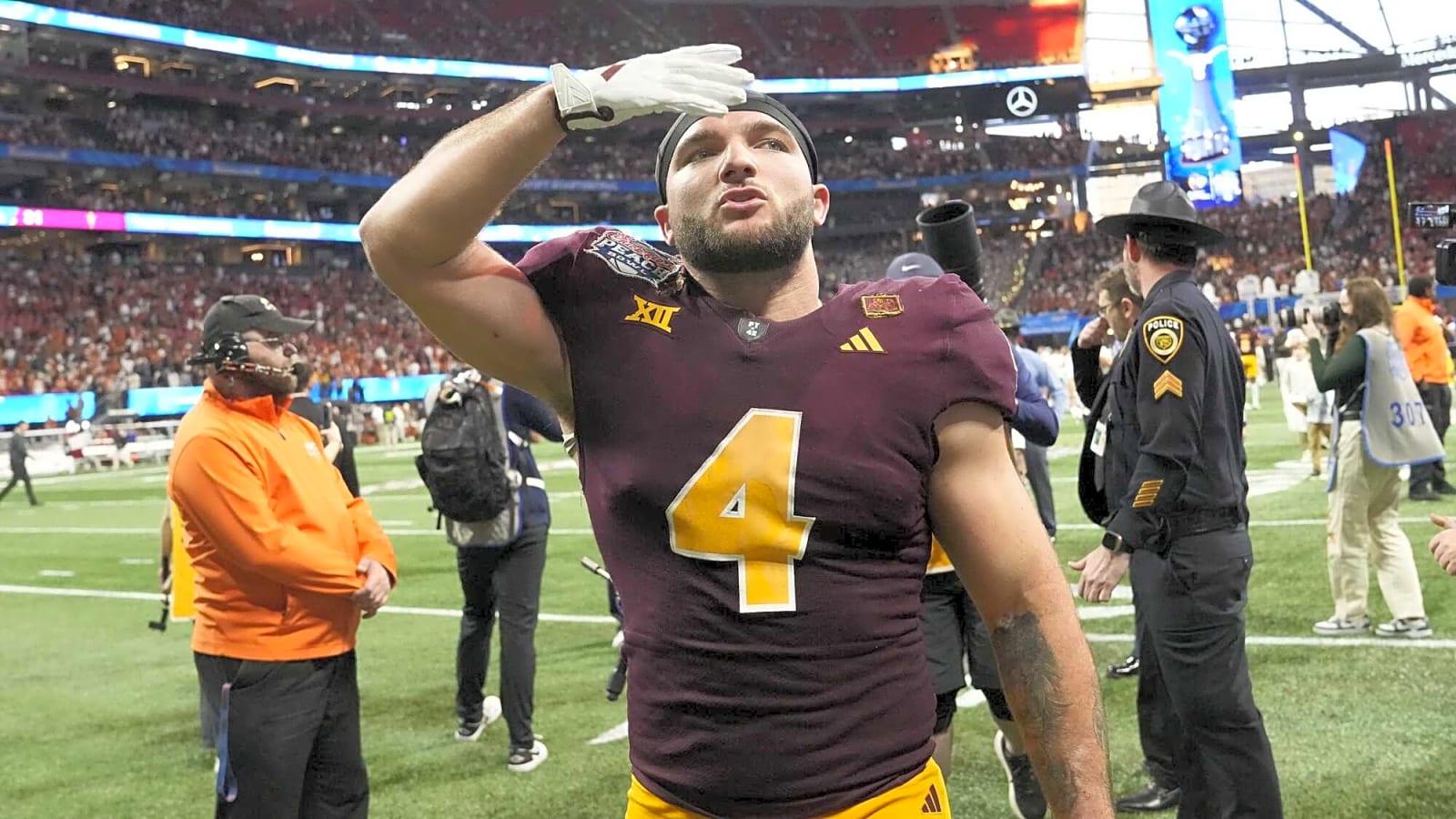 ASU’s Cam Skattebo is selected in fourth round of 2025 NFL Draft