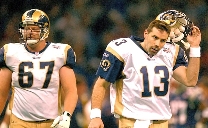 Los Angeles Rams (20-17 vs. New England; Super Bowl XXXVI)