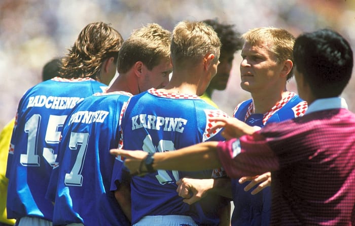 It was the first post-Soviet Union World Cup