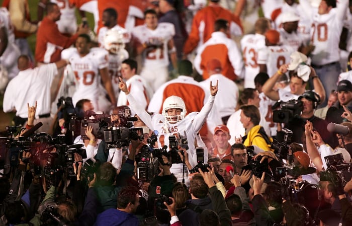Rose Bowl party: Texas vs. Michigan (2005)