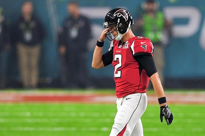 Atlanta Falcons (34-28 (OT) vs. New England; Super Bowl LI)