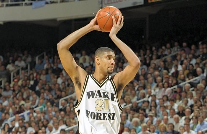 Tim Duncan, Forward, Wake Forest (1994-'97)