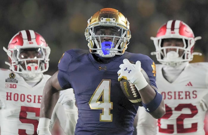 Running Back: Jeremiyah Love, Notre Dame, Junior