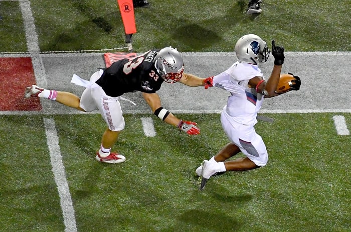 Howard 43, UNLV 40, Sept. 2, 2017