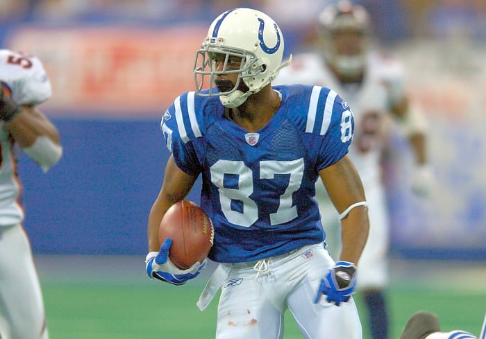 Reggie Wayne, Indianapolis Colts: 2004 AFC wild-card round