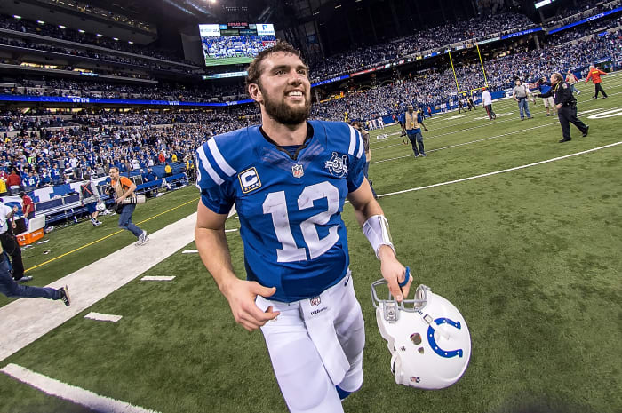 Andrew Luck, Indianapolis Colts; 2013 AFC wild-card round