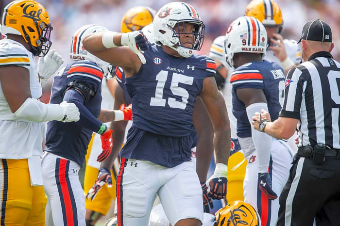 DE Keldric Faulk, Auburn