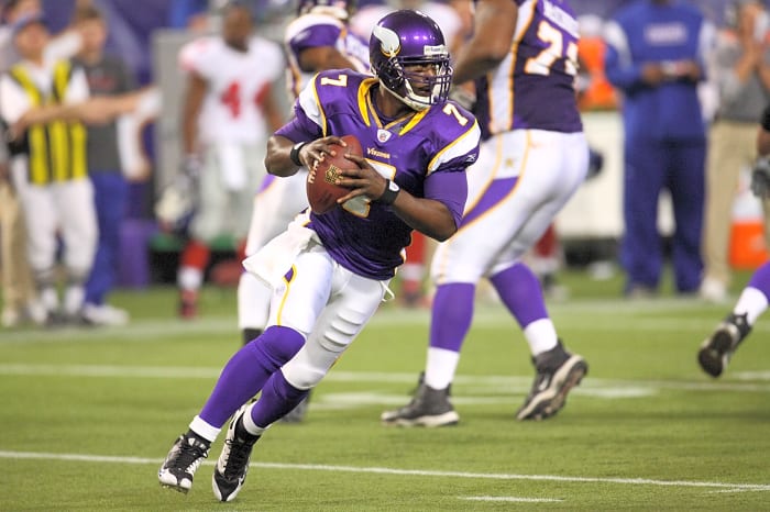 Brett Favre (Minnesota Vikings): Tarvaris Jackson