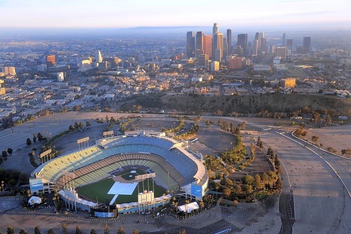 Chavez Ravine at Dodger Stadium