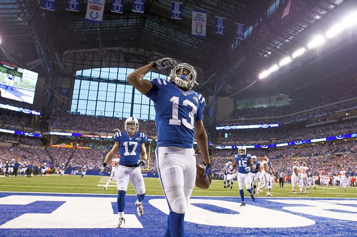 T.Y. Hilton, Indianapolis Colts: 2013 AFC wild-card round