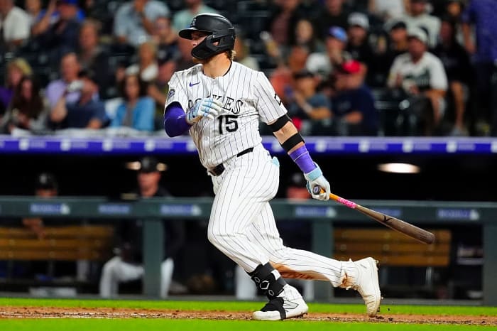 Underpaid catcher: Hunter Goodman, Colorado Rockies