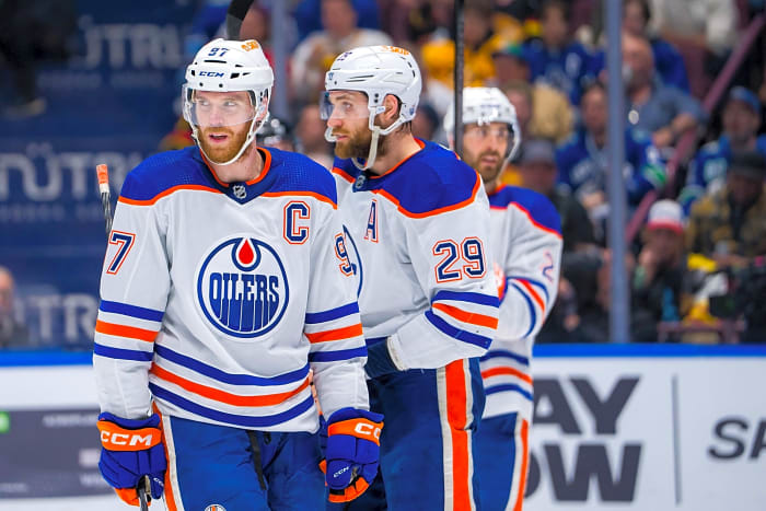 Connor McDavid and Leon Draisaitl