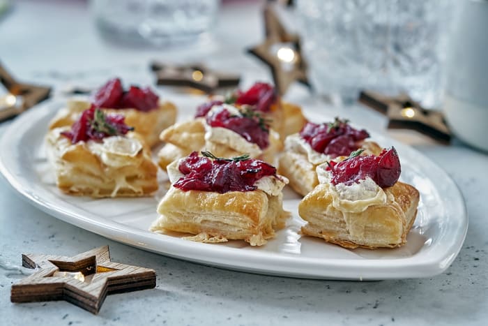 Cranberry Brie Bites