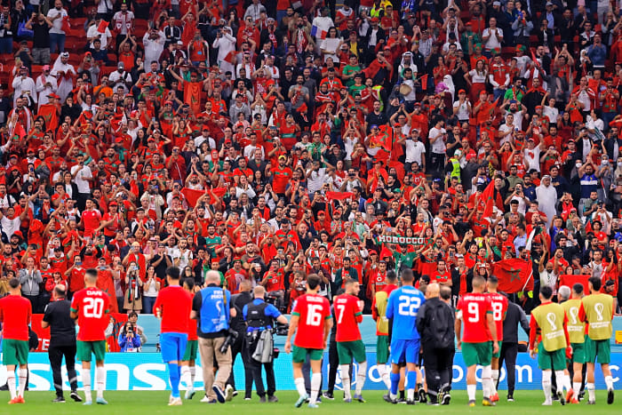 An African nation makes the quarterfinals