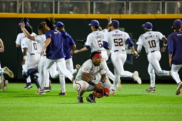 College World Series: Arkansas' late collapse