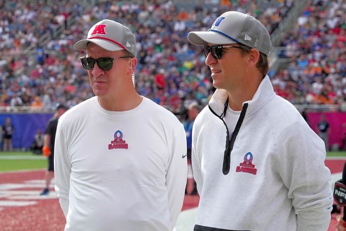 Peyton and Eli Manning