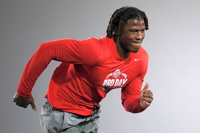 New York Giants - Arvell Reese, LB: B
