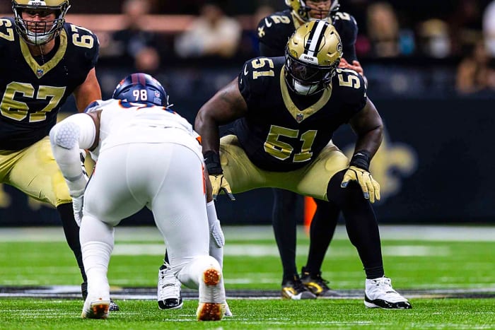 Overpaid offensive guard: Cesar Ruiz, New Orleans Saints