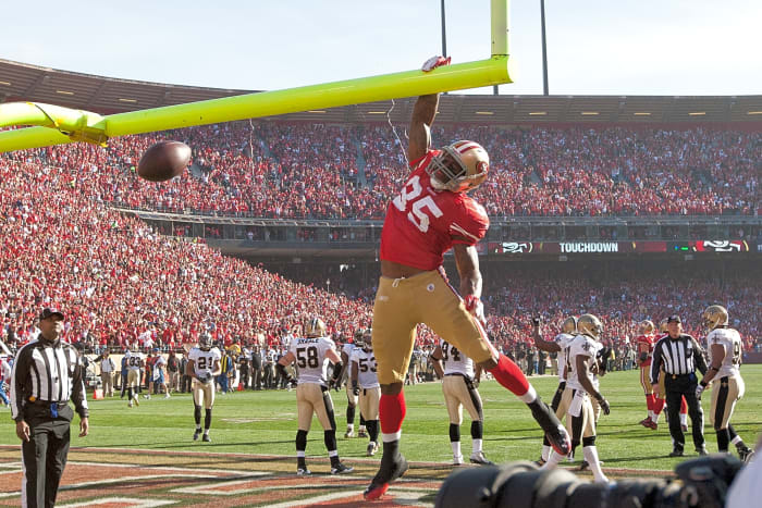 T-21. Vernon Davis, San Francisco 49ers: 2011 NFC divisional round