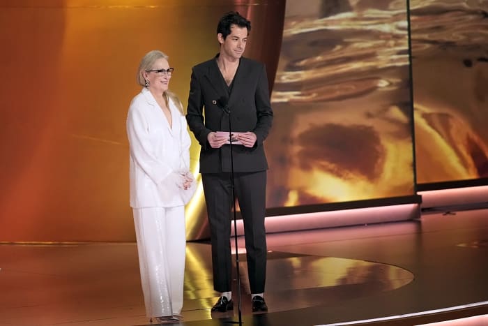 Meryl Streep and Mark Ronson