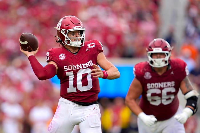 Pittsburgh Steelers: John Mateer, QB, Oklahoma