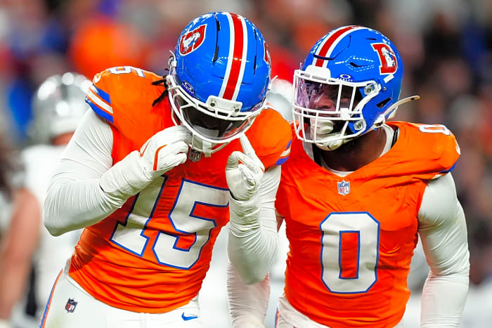 Denver Broncos' defensive line