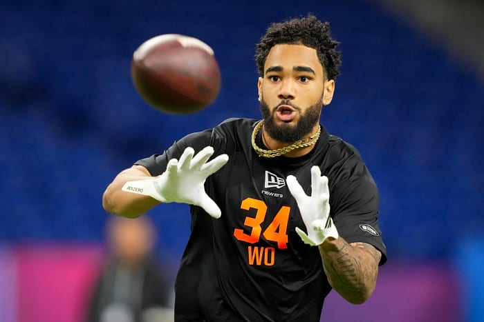Elijah Sarratt, WR, Baltimore Ravens