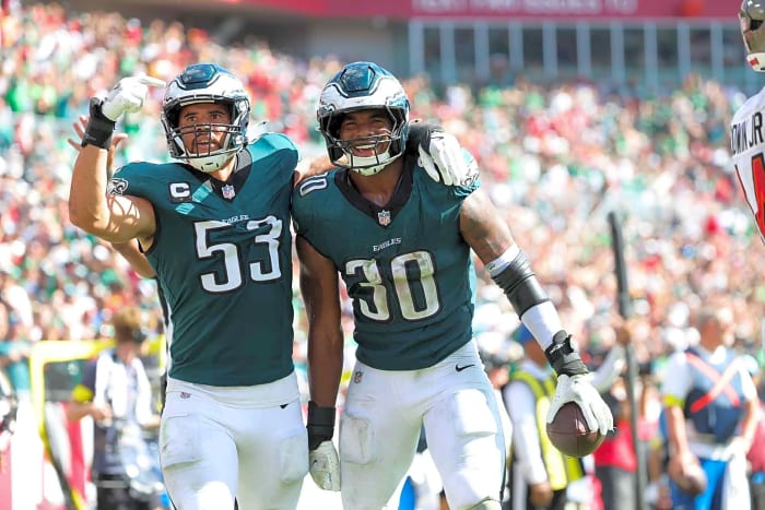 Underpaid inside linebacker: Jihaad Campbell, Philadelphia Eagles