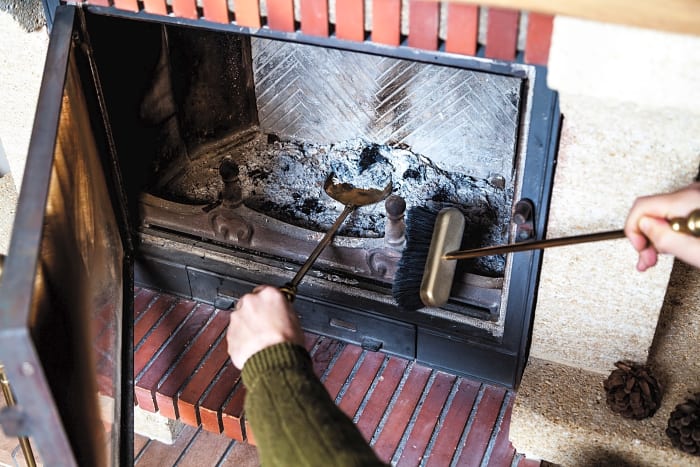 Check your fireplace
