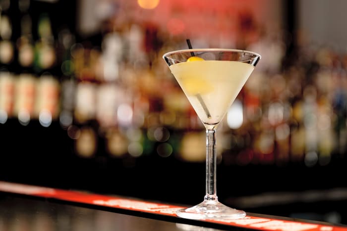 Dirty martini