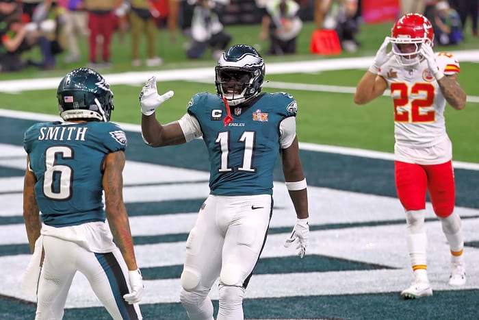 Philadelphia Eagles' wide receivers