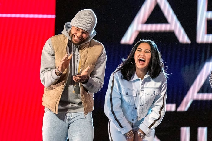 Steph and Ayesha Curry