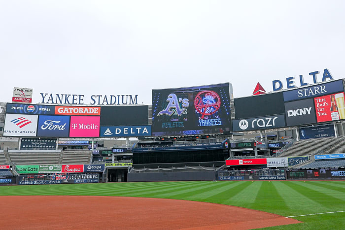 The Short Porch at Yankees Stadium